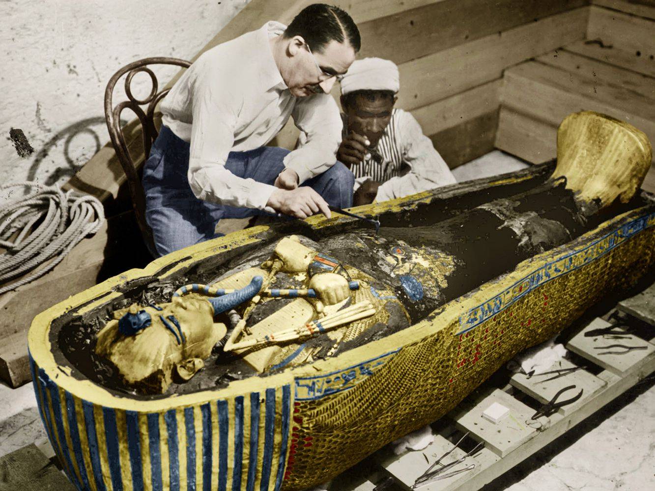 Howard Carter aproape a ratat mormântul regelui Tutankhamon