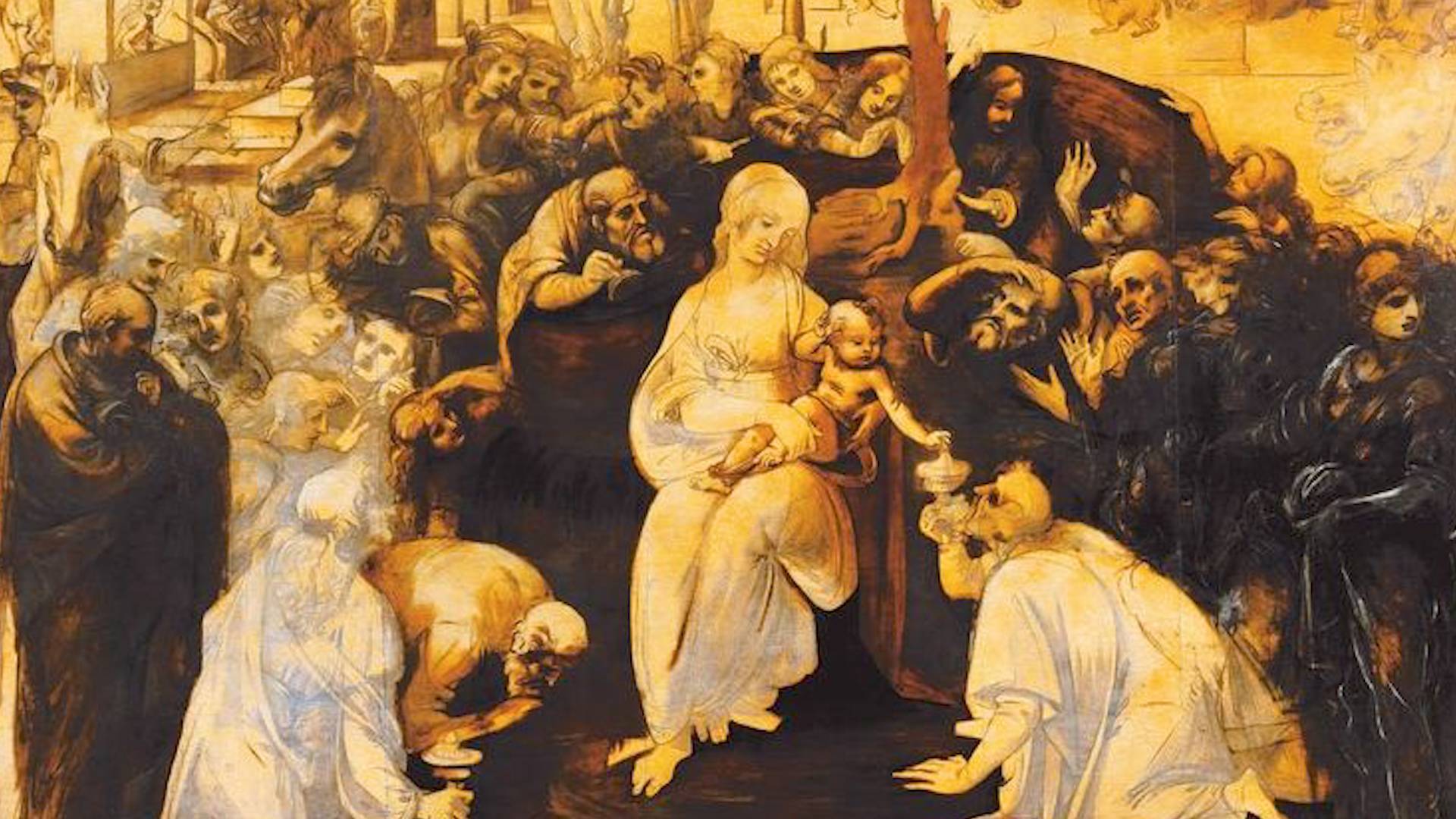 Pruncul Iisus ascuns într-o pictură de-a lui Leonardo da Vinci. Secretul din tabloul „Fecioara între stânci”