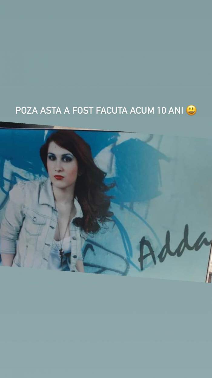 Adda este de recunoscut! Așa arăta artista în urmă cu 10 ani, când abia se mutase la Bucureși