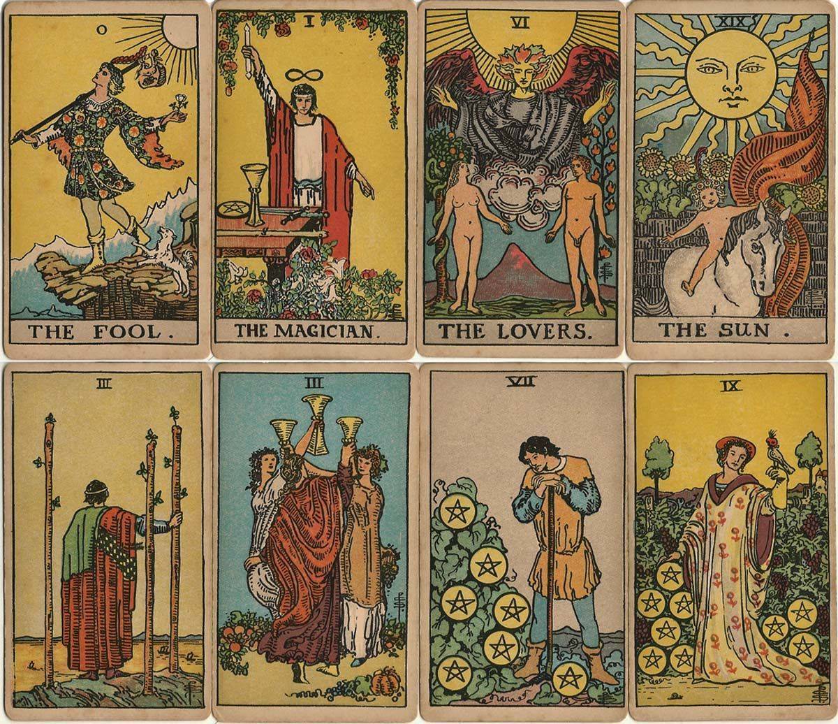 Cărțile de Tarot un abecedar al simbolurilor masonice. Pamela Colman Smith creierul din spatele lor Cărțile de Tarot un abecedar al simbolurilor masonice. Pamela Colman Smith creierul din spatele lor
