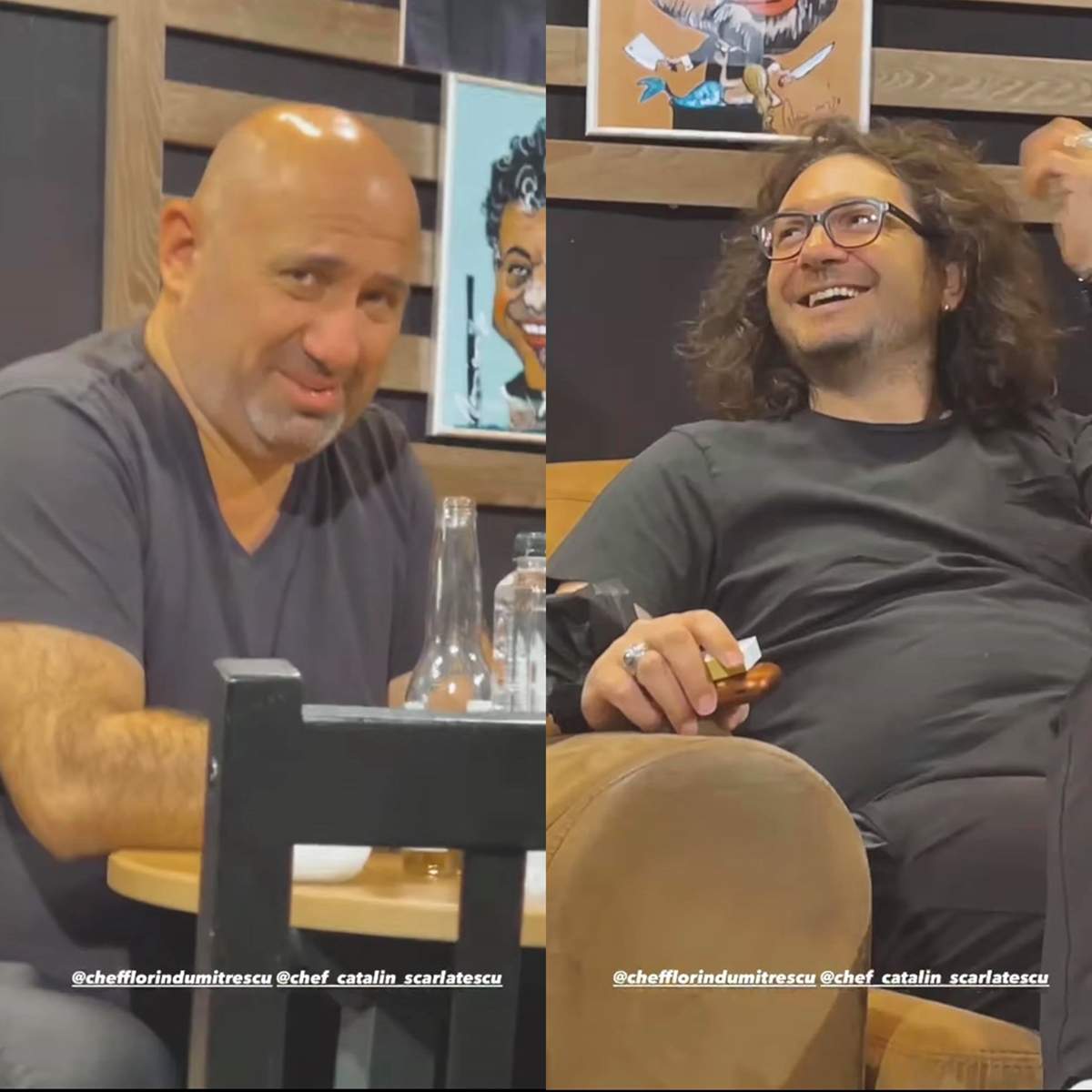 Chef Florin Dumitrescu are probleme cu kilogramele în plus. L-a depășit pe Chef Cătălin Scărlătescu