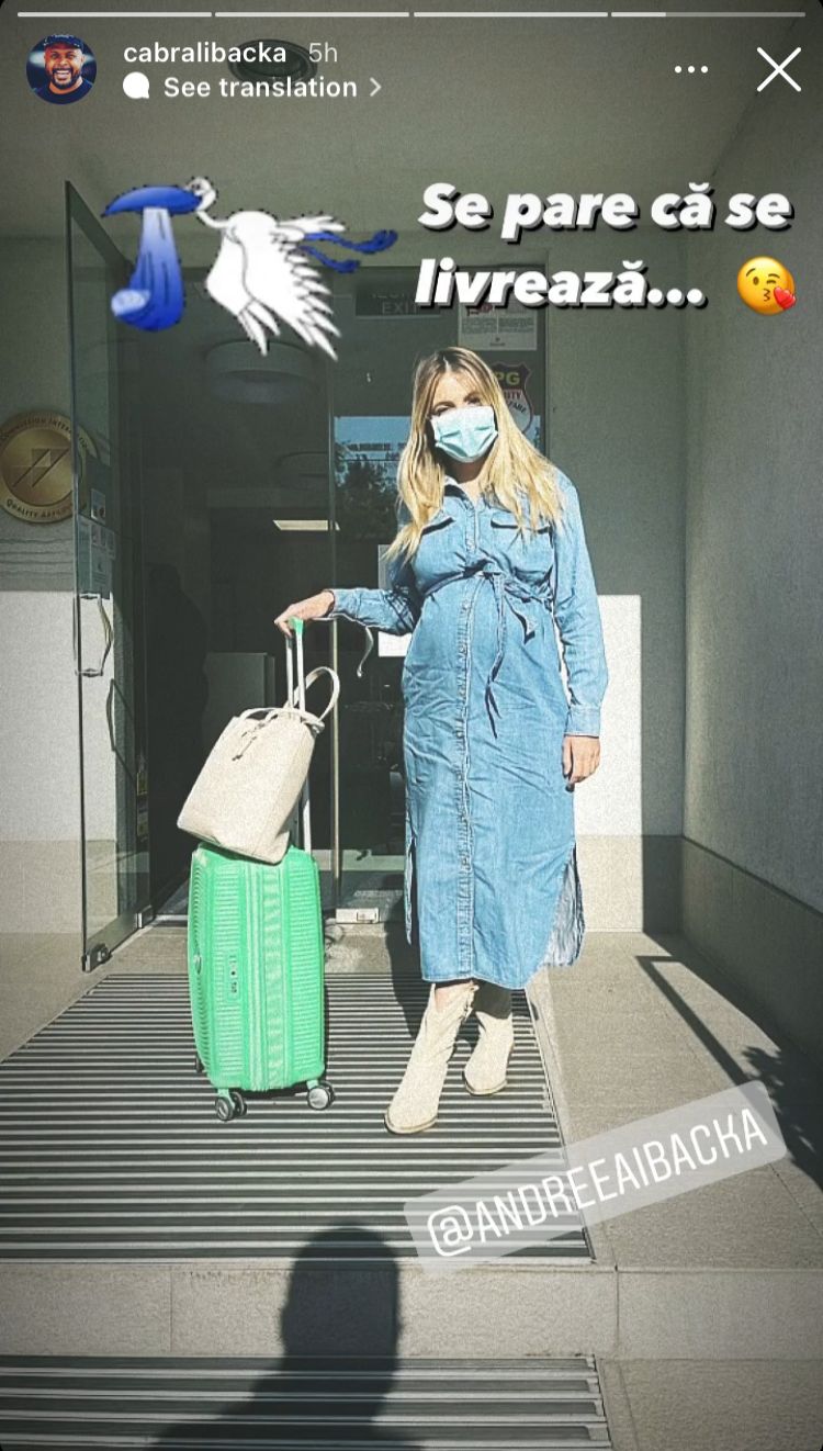 Andreea Ibacka, mai pregătită ca niciodată să nască! „Mi-am dorit să fiu în travaliu. Și ce crezi? Sunt!”
