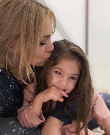 Feli, imagini emoționante cu fiica sa! Nora Luna este copia fidelă a mamei sale