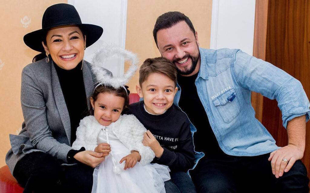 Andra Măruță a făcut o postare în online ce a atras atenția chiar fiicei lor. Ce le-a comentat Eva, stârnind râsetele