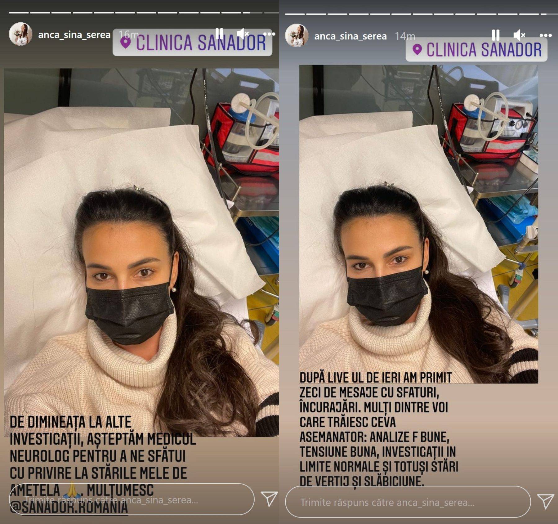 Anca Serea a ajuns pe mâna medicului neurolog pentru un nou set de analize. Are stări grave de amețeală și vertij