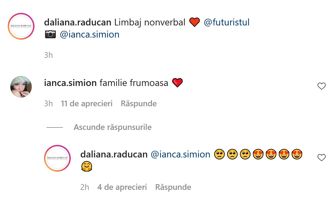 Daliana Răducan și Răzvan Simion, tabloul relației perfecte. Ianca Simion îi consideră „familia perfectă”