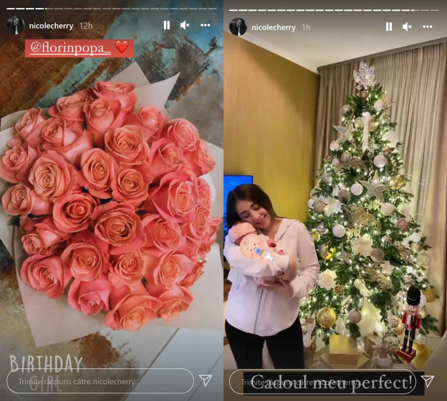 Nicole Cherry își serbează astăzi ziua de naștere. Care este cel mai special cadou primit pentru această zi specială