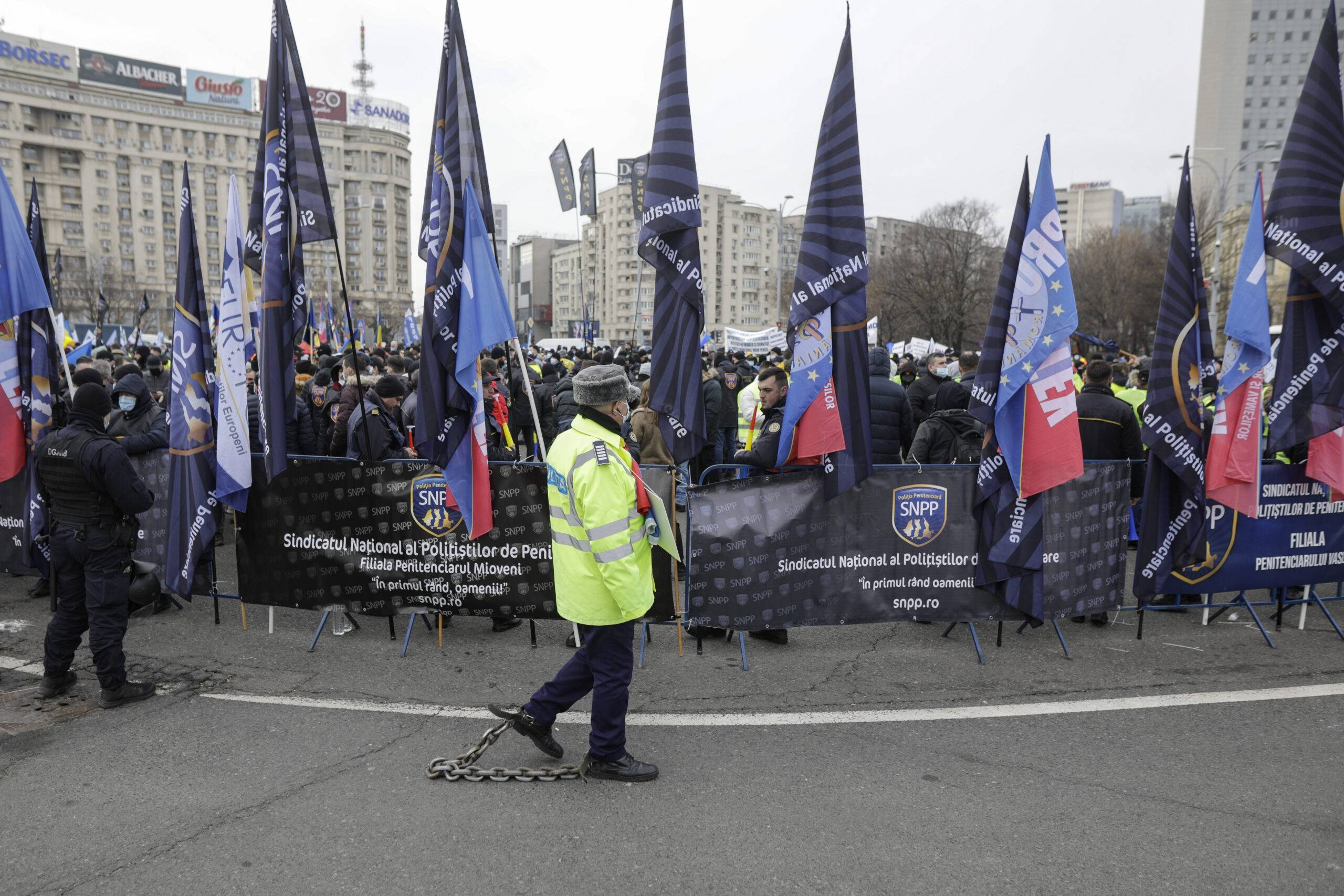 Protest Poliție 2 feb