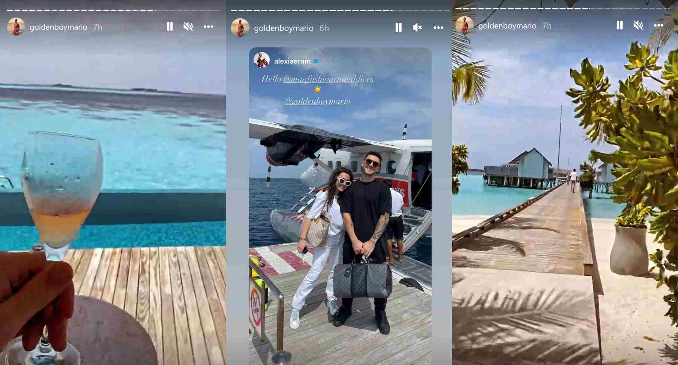Mario Fresh și Alexia Eram în vacanță