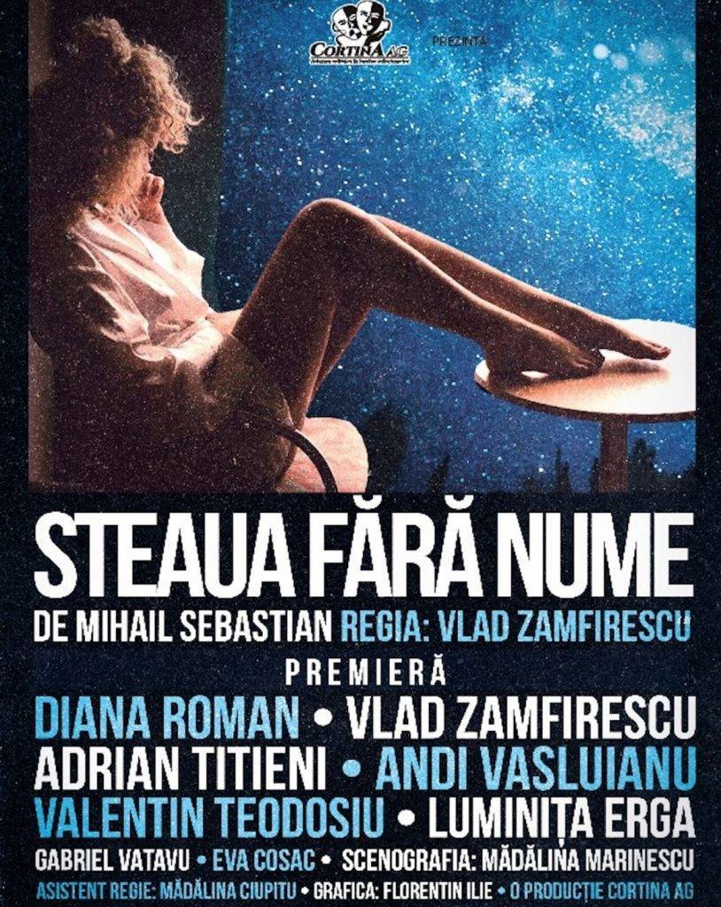 Premieră cu Adrian Titieni, luni 13 iunie, la TNB : „Steaua fără nume” după Mihail Sebastian, regia Vlad Zamfirescu Premieră cu Adrian Titieni, luni 13 iunie, la TNB : „Steaua fără nume” după Mihail Sebastian, regia Vlad Zamfirescu